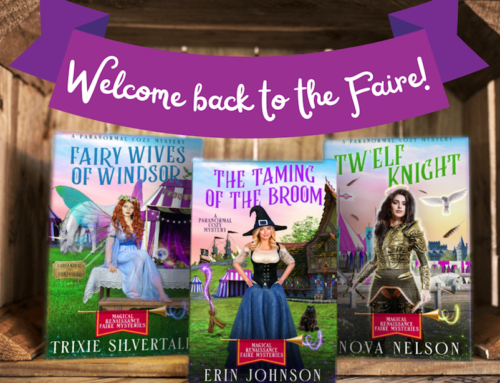 NEW RELEASE – Magical Renaissance Faire Mysteries Book 4 – Fairy Wives of Windsor!