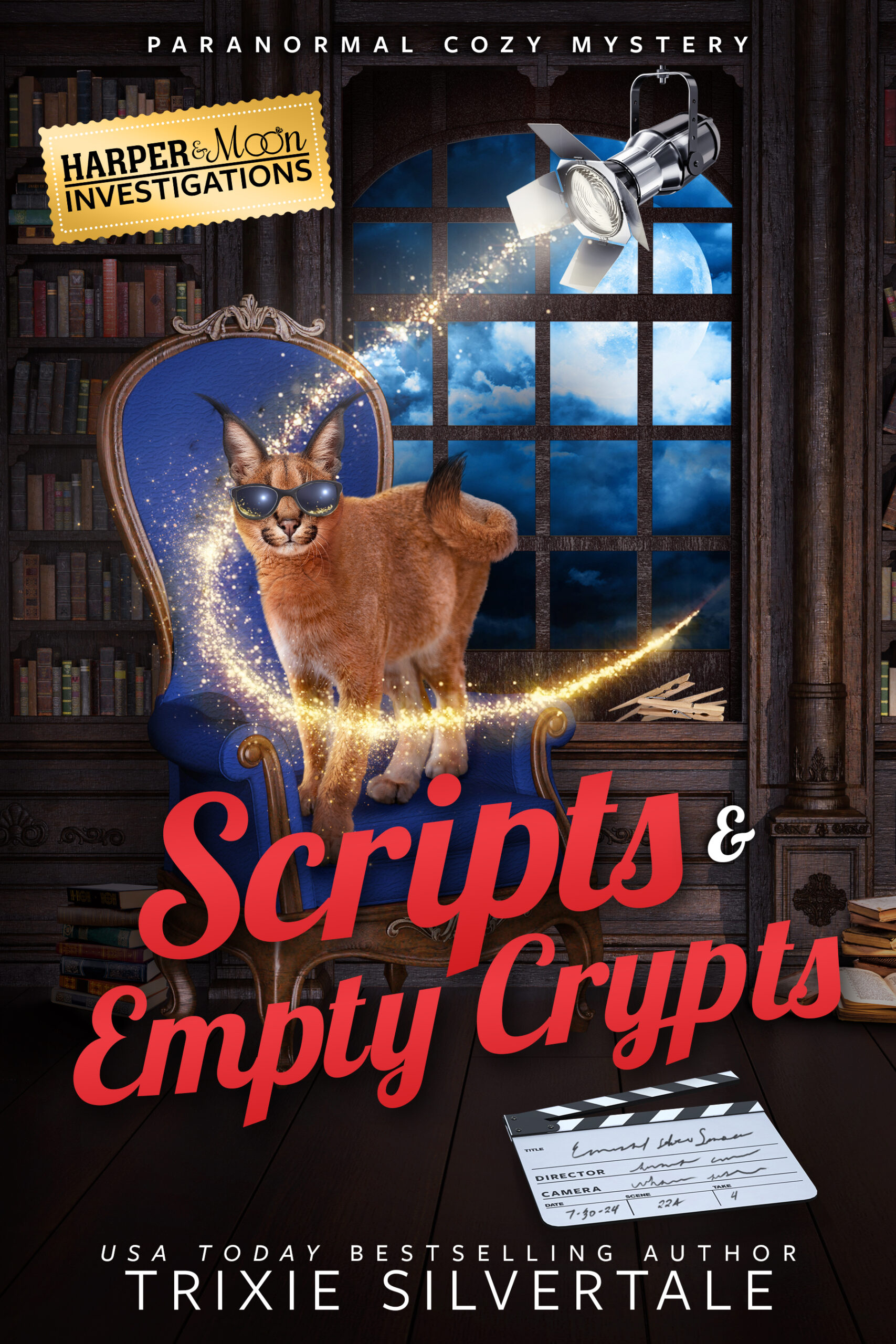New bestselling cozy mystery from Trixie Silvertale