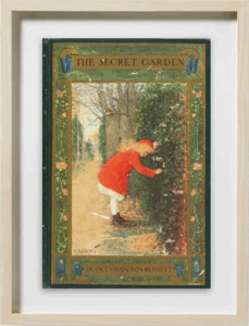 First edition cover art print from classic novels for holiday gift